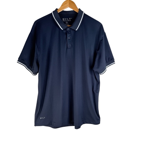 BYLT Basics Other - BYLT Premium Basics Men’s Performance Polo in navy blue Size XL